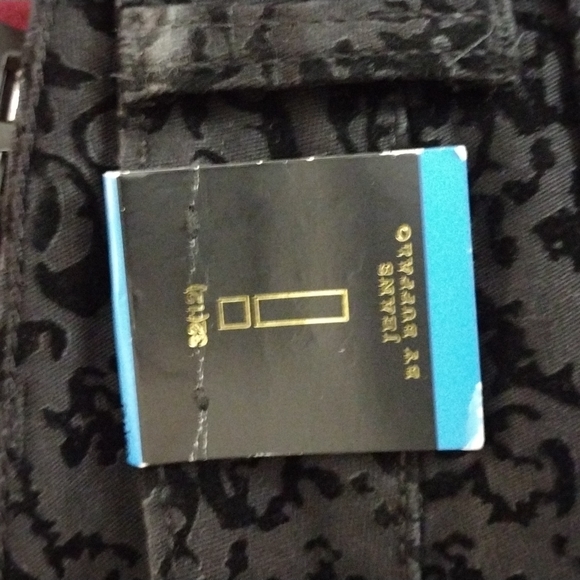 Buffalo Velvet embossed mid-rise Jeans - Picture 5 of 8